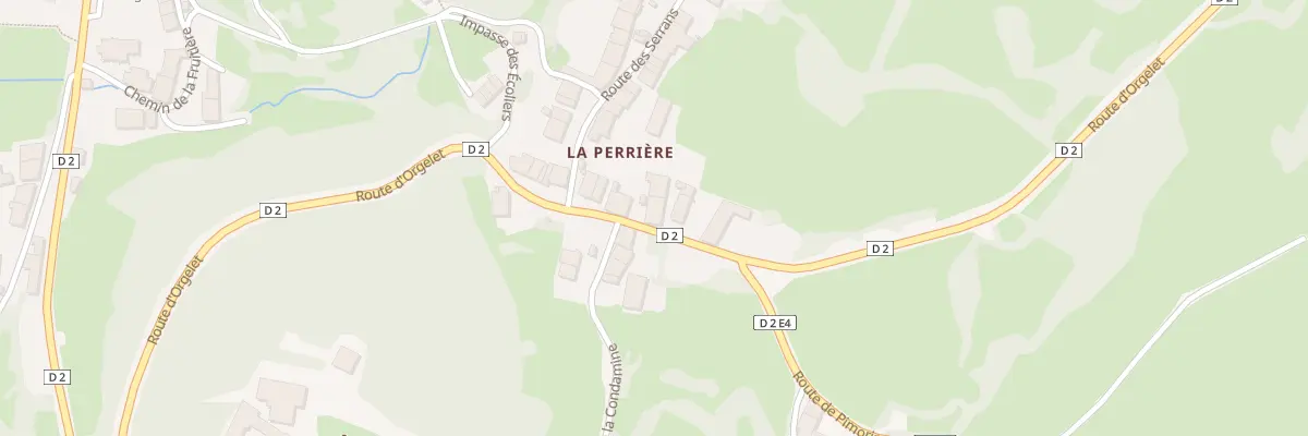 Plan du 5103 Rte d’Orgelet à Cressia