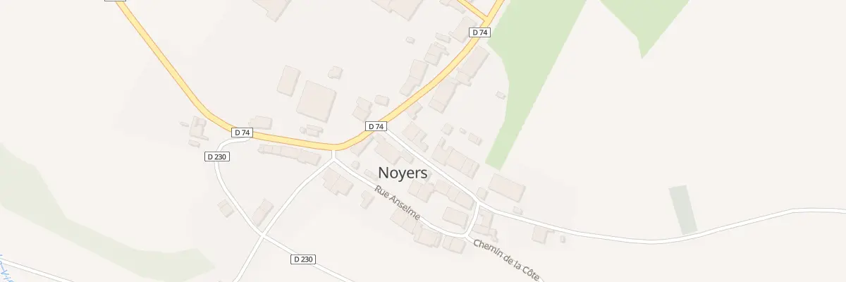 Plan du 3 Rue du Grand Puits à Noyers