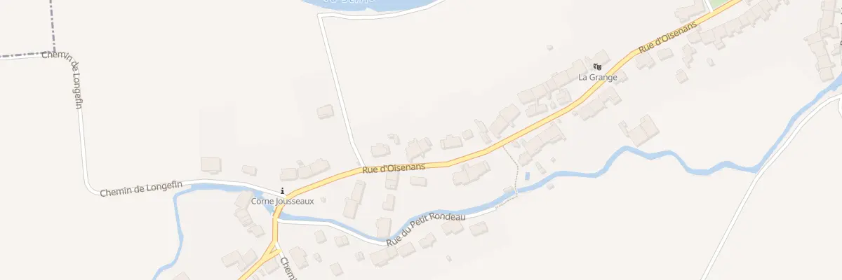 Plan du 486 Rue d’Oisenans à Ruffey-sur-Seille