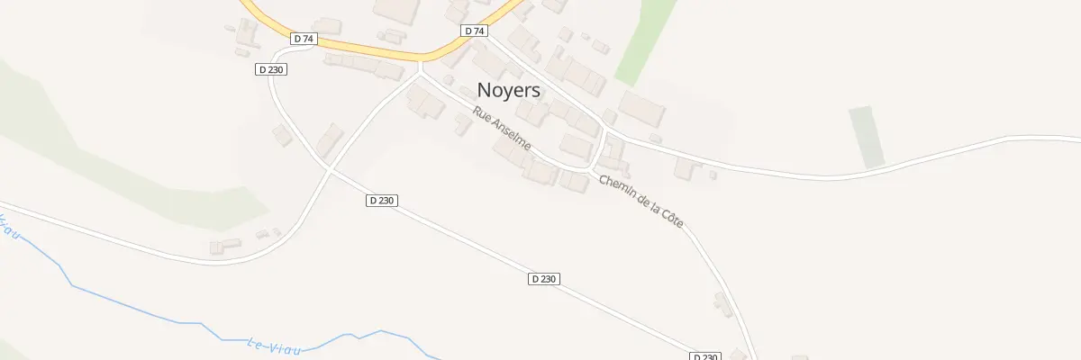 Plan du 18 Rue Anselme à Noyers