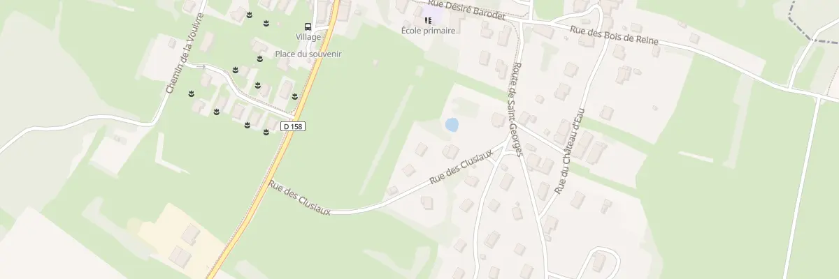 Plan du 80 Rue des Clusiaux à Frébuans