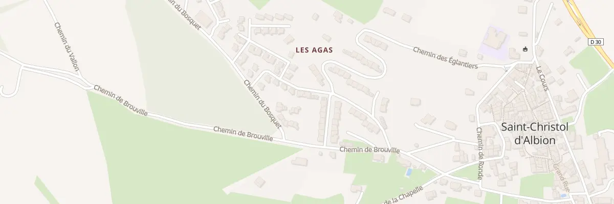 Plan du 5A Che des Gites à Saint-Christol