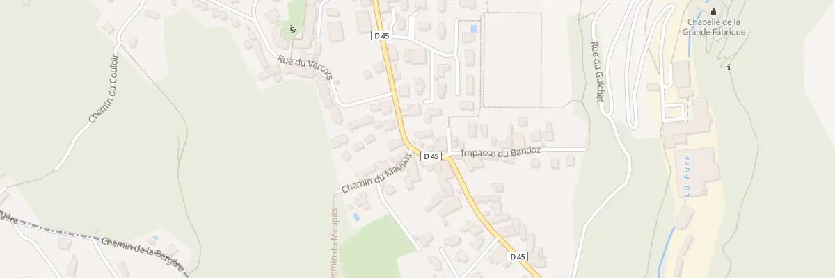 Plan du 1379 Rue de la République à Renage
