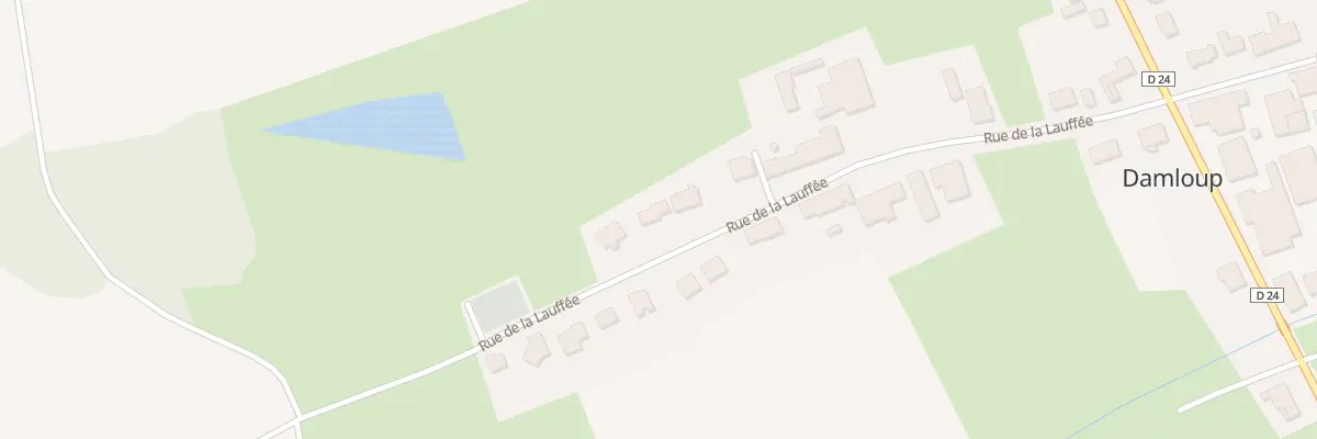 Plan du 20 Rue de la Laufee à Damloup