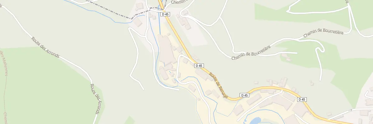 Plan du 17 Rte de Renage à Tullins