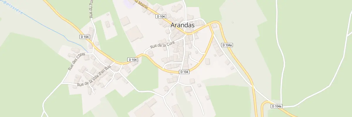 Plan du 22 All du Petit Coutelard à Arandas