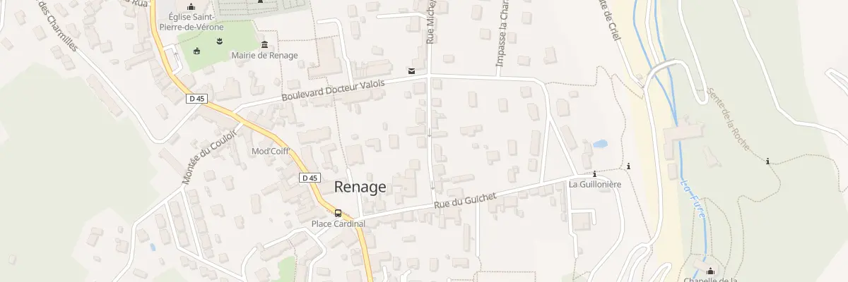 Plan du 530 Rue Michel Creminesi à Renage