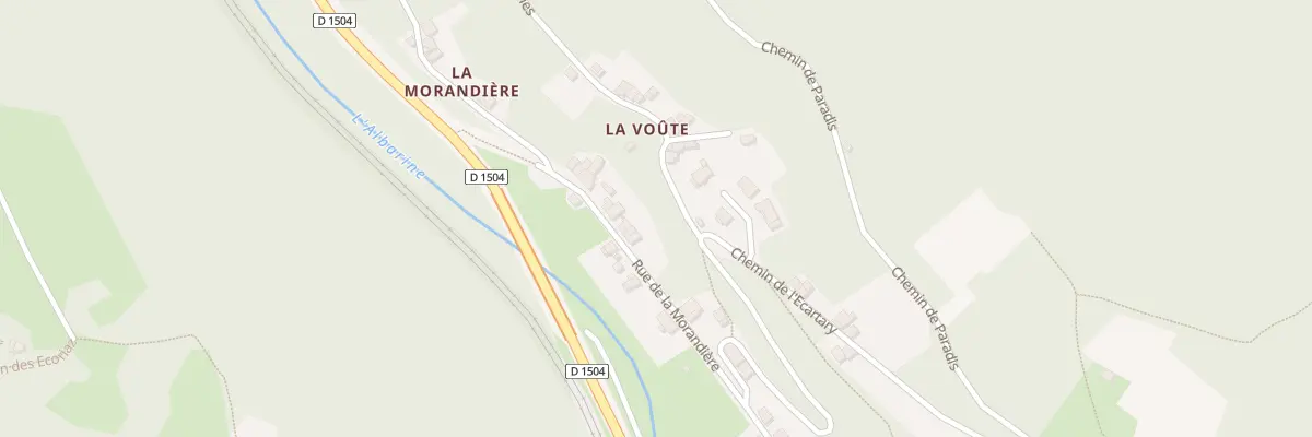 Plan du 11 Rue de la MORANDIERE à Argis