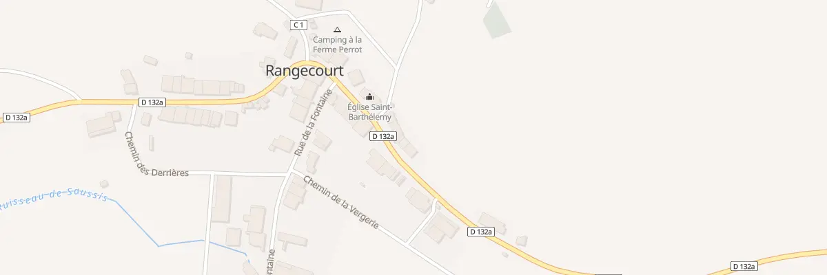 Plan du 7 Rue Theophile de Viau à Rangecourt