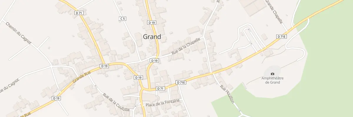 Plan du 4 Rue de la Chapelle à Grand