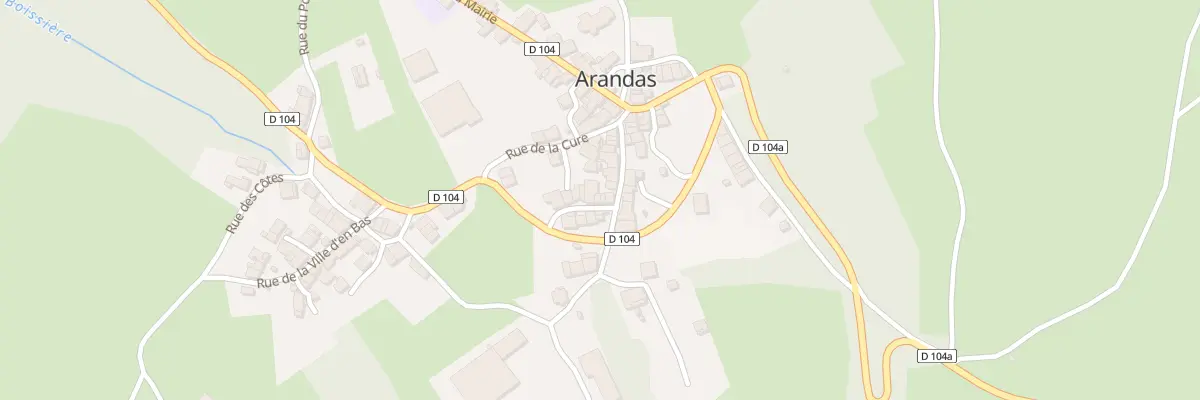 Plan du 14 All du Petit Coutelard à Arandas