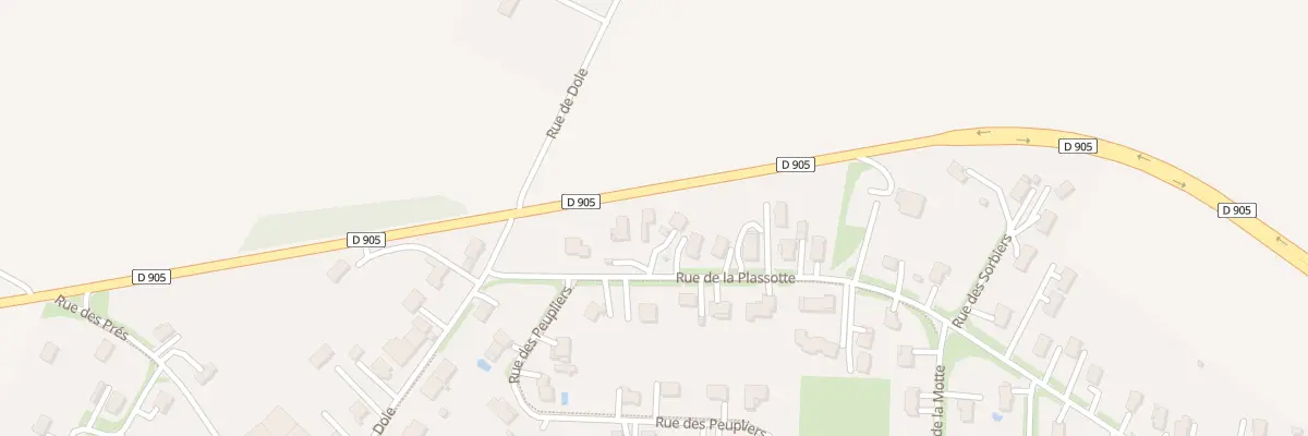Plan du 3 Pl des Thuyas à Parcey