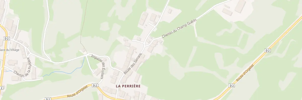 Plan du 5094 Che du Champs Guirin à Cressia