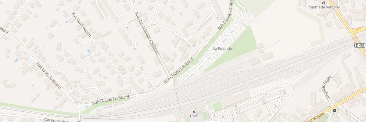 Plan du 68 Rue Claude Lombard à Dole