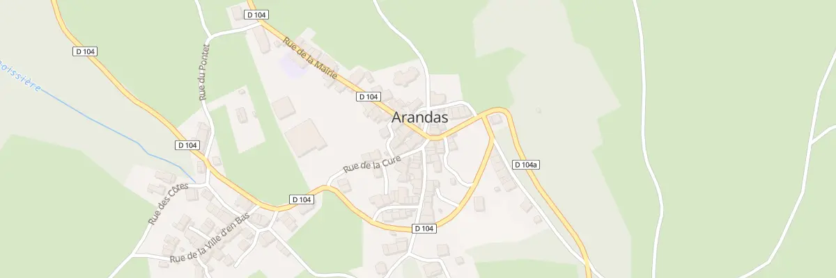 Plan du 73 Rue de la Mairie à Arandas