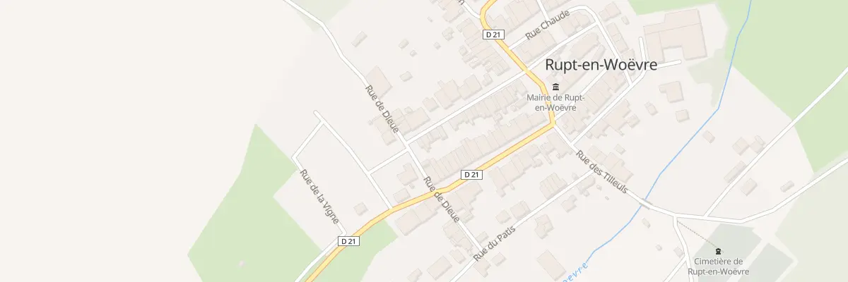 Plan du 29 Rue de la Digue à Rupt-en-Woëvre