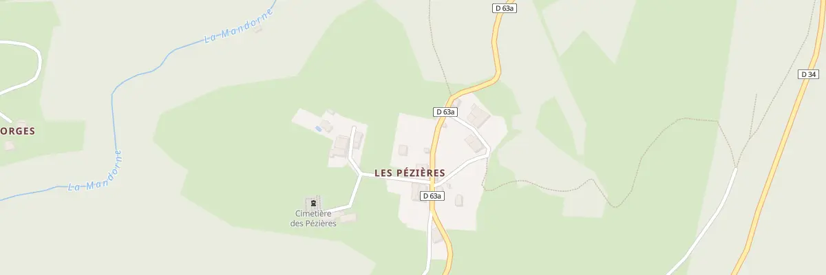 Plan du 725 Rue du Maquis à Aranc
