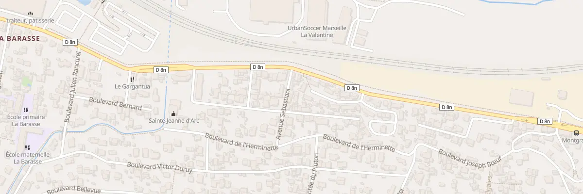 Plan du 11 Av Sebastiani à Marseille 11e Arrondissement