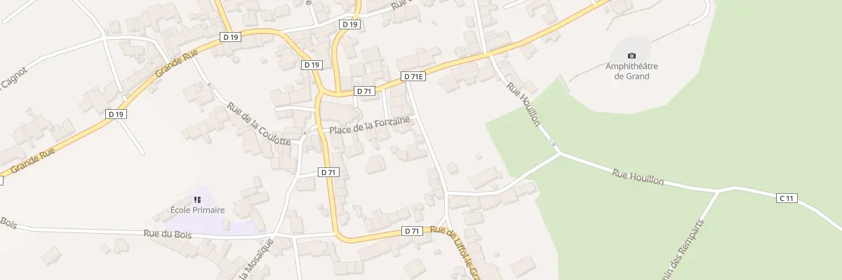 Plan du 2B Rue du Ruisseau à Grand