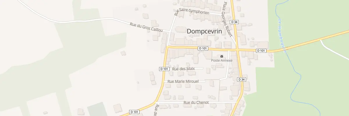 Plan du 19 Rue des Ecoles à Dompcevrin