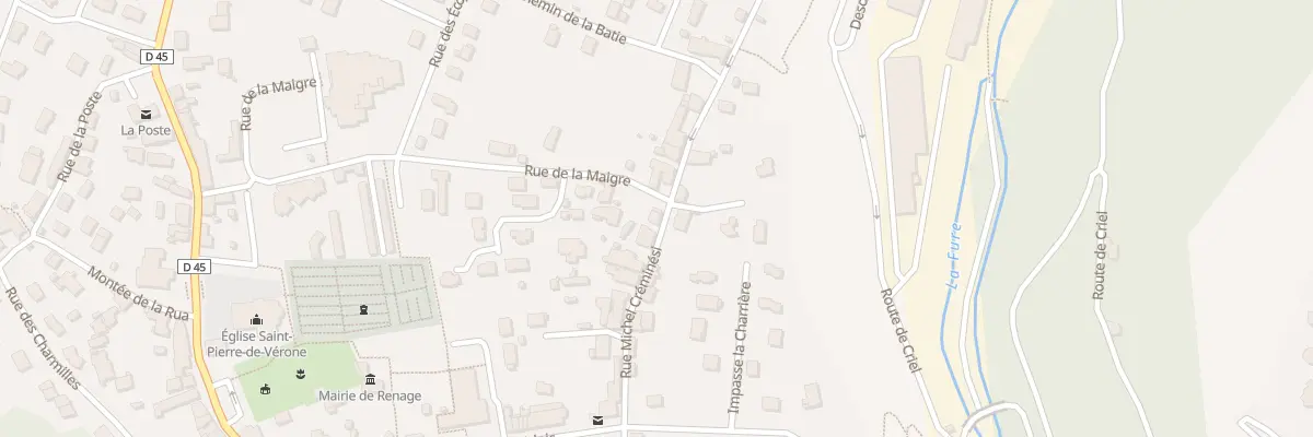Plan du 5295 Rue Michel Creminesi à Renage