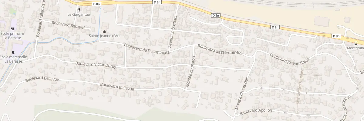 Plan du 111 Bd Victor Duruy à Marseille 11e Arrondissement