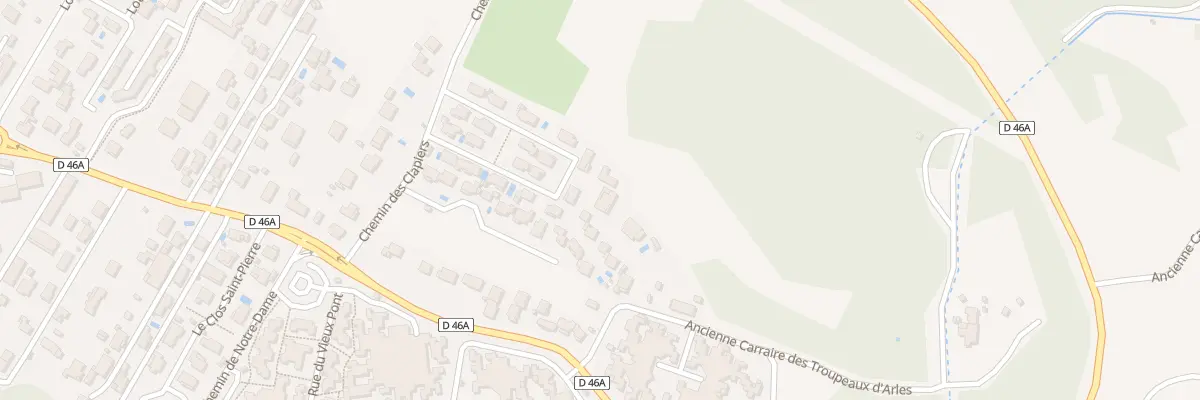 Plan du 95 Carraire de Troupeaux d’Ar à Gardanne
