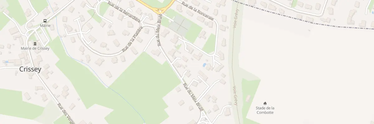 Plan du 14B Rue du Meix-Brûlé à Crissey