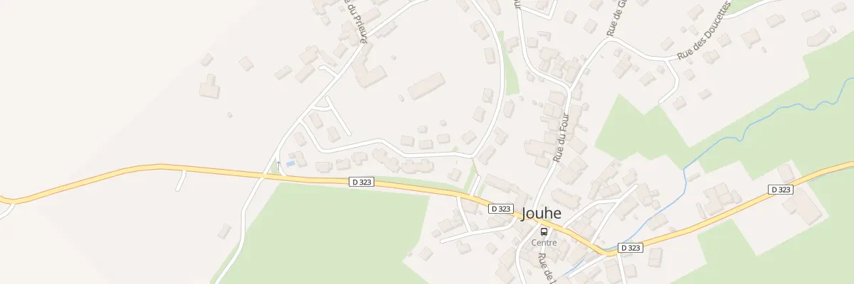 Plan du 27 Rue du Prieuré à Jouhe