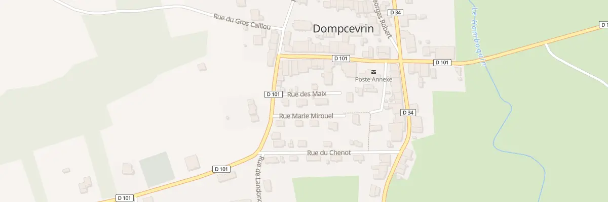 Plan du 3 Rue Marie Mirouel à Dompcevrin
