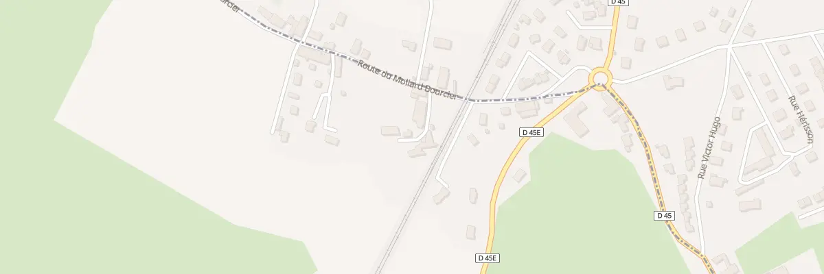 Plan du 185F Chem du Mollard Bourcier à Beaucroissant
