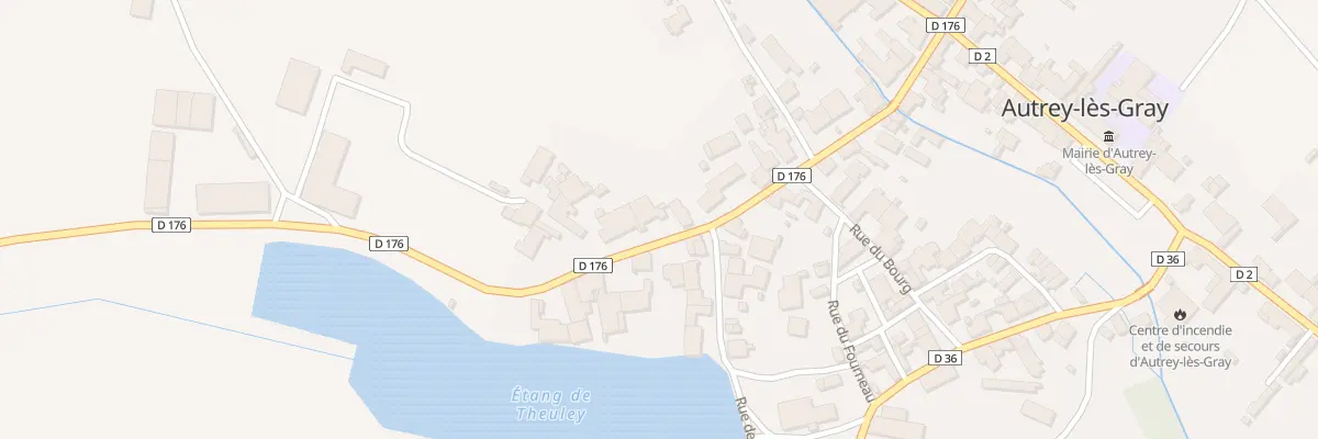 Plan du 9 Rue de la Barre à Autrey-lès-Gray