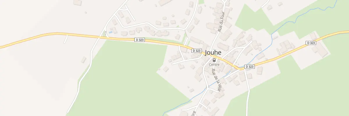 Plan du 3 Rue de la Boucle à Jouhe