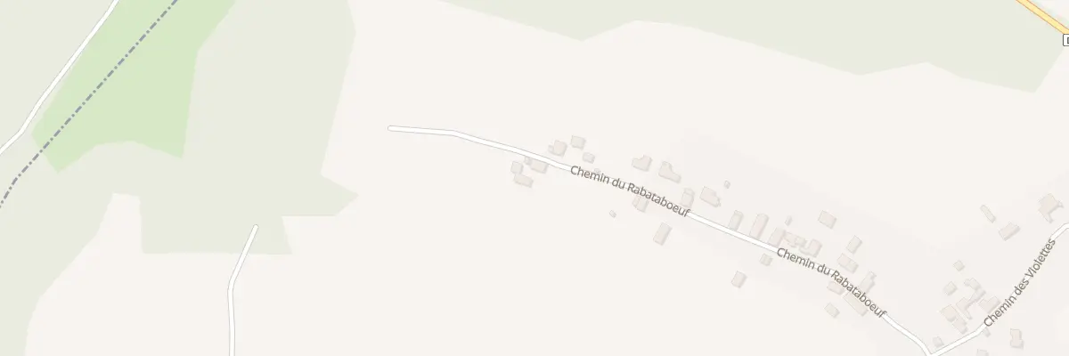 Plan du 391 Che du Rabataboeuf à Dolomieu
