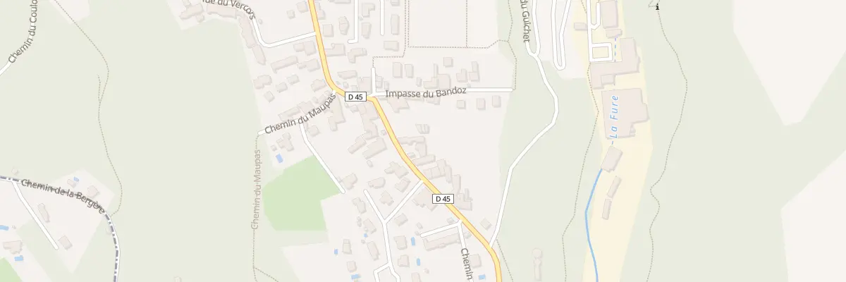 Plan du 1469 Rue de la République à Renage