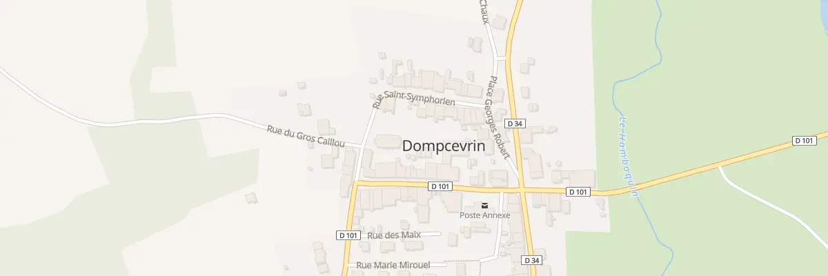 Plan du 14 Rue des Ecoles à Dompcevrin