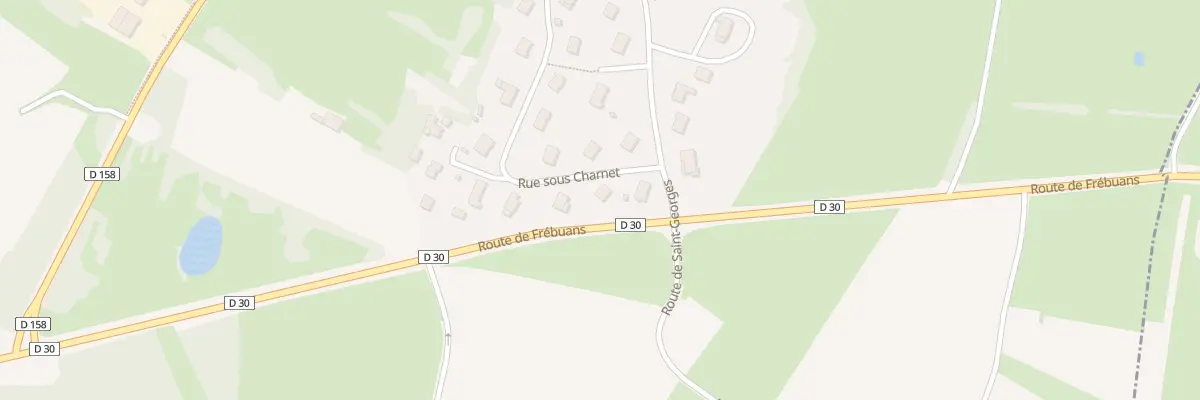 Plan du 356 Rue sous Charnet à Frébuans