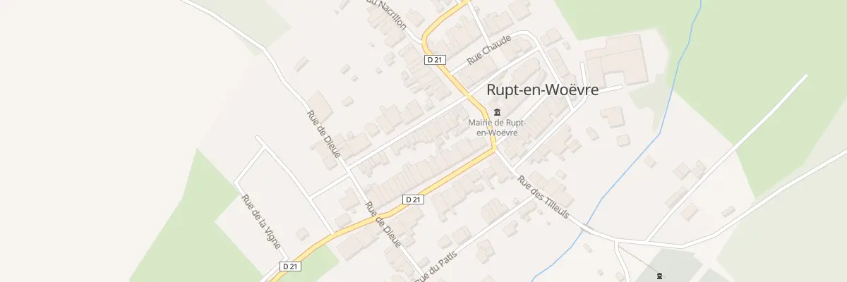Plan du 17 Rue de la Digue à Rupt-en-Woëvre