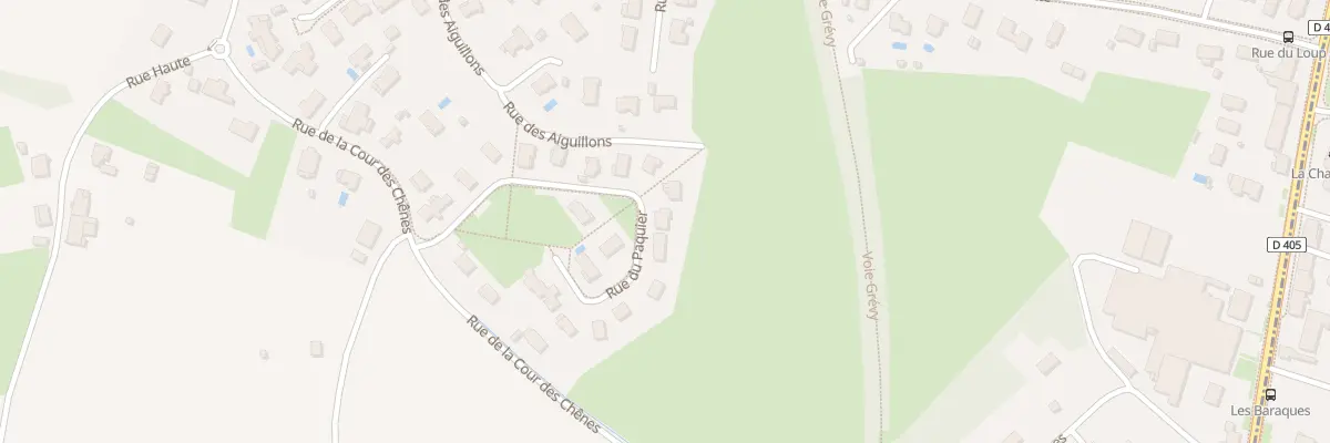 Plan du 21 Rue du Paquier à Crissey