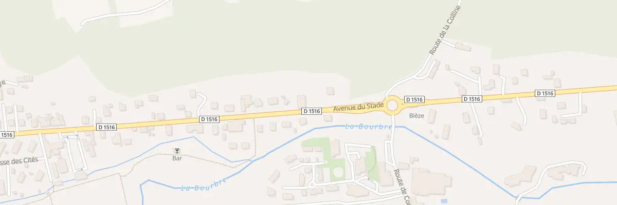 Plan du 665 Av du Stade à Sainte-Blandine