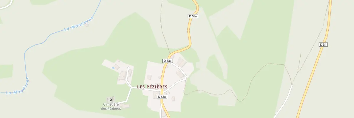 Plan du 25 Rue du Four à Aranc