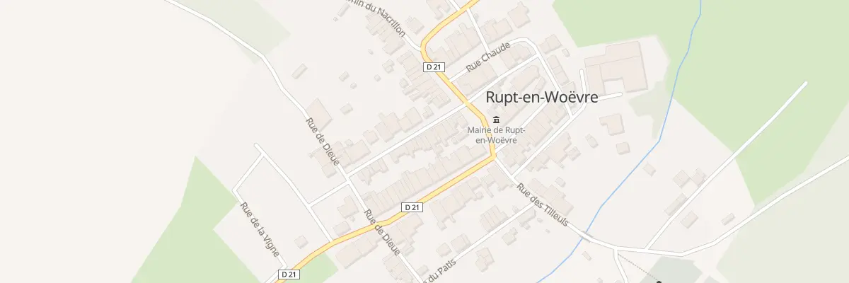 Plan du 15 Rue de la Digue à Rupt-en-Woëvre