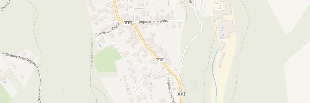 Plan du 1523 Rue de la République à Renage