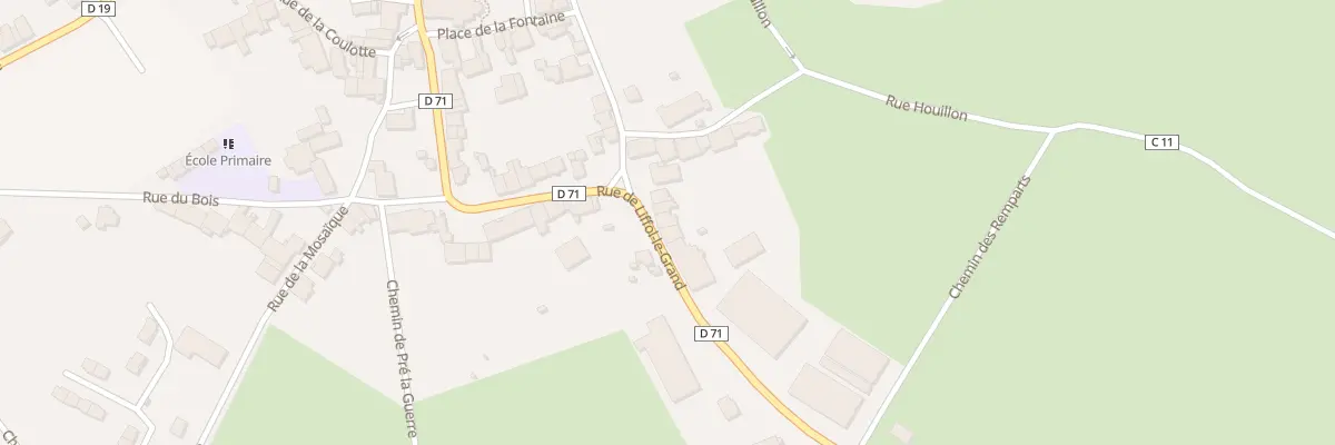 Plan du 25 Rue de Liffol-le-grand à Grand