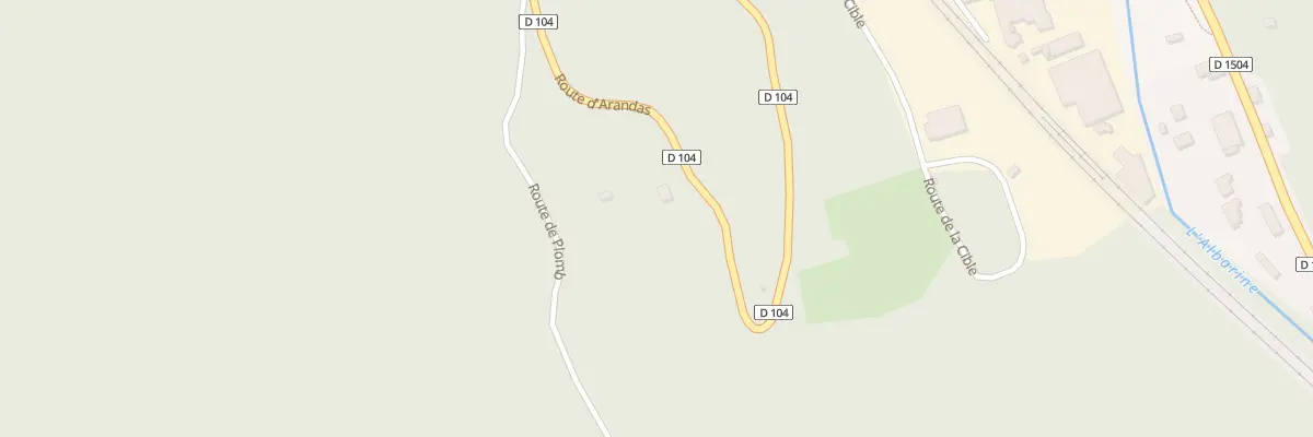 Plan du 3 Rte d’ARANDAS à Argis