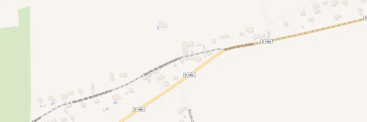Plan du 1430 Rte Bellefontaine à Saint-Clair-de-la-Tour