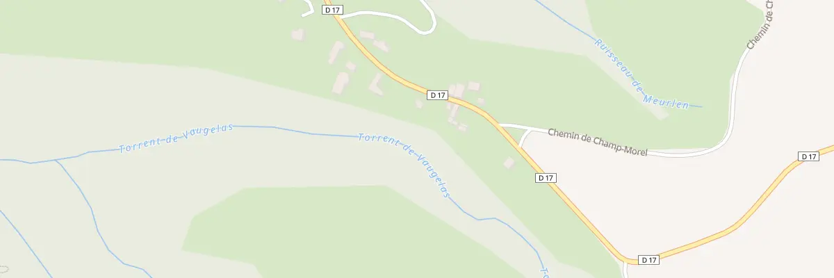 Plan du 190 Planchartier à Val-de-Virieu