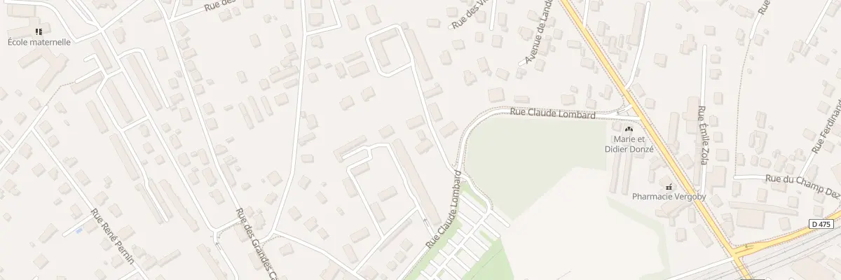 Plan du 32 Rue Claude Lombard à Dole