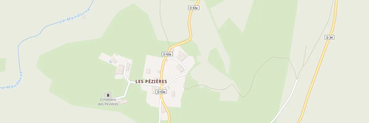Plan du 25 Rue du Four à Aranc