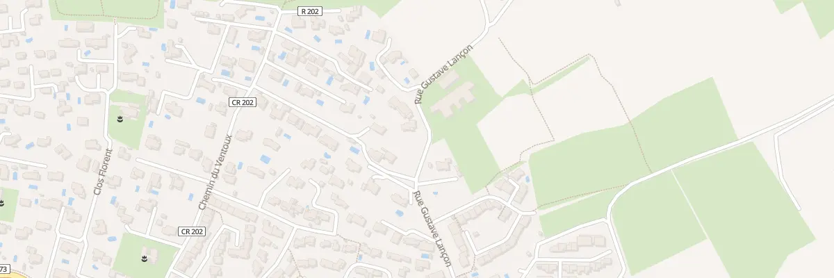 Plan du 463 Rue Gustave Lançon à Pertuis